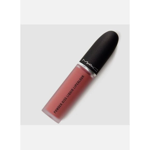 MAC Powder Kiss Liquid Lipcolour-# 989 Mull It Over 5ml/0.17oz NEW IN BOX - Picture 16 of 17